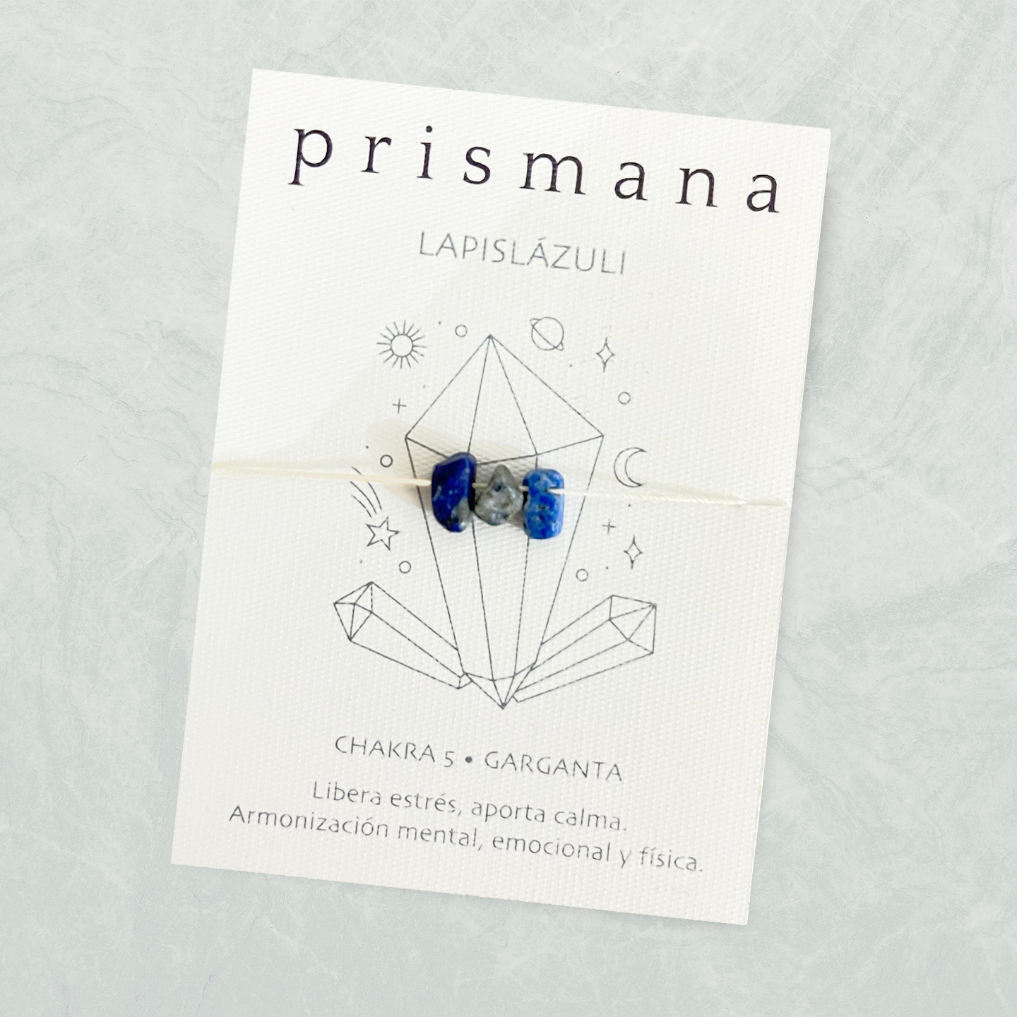 Pulsera Ajustable Lapislázuli