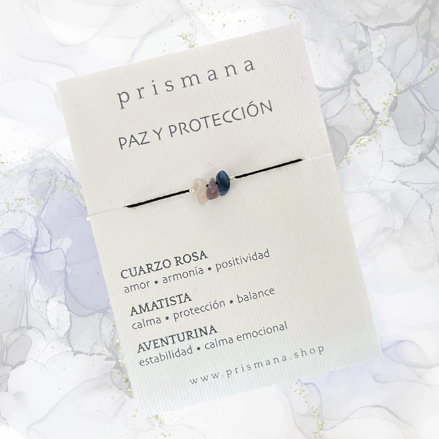 Pulsera Ajustable - Paz y Protección