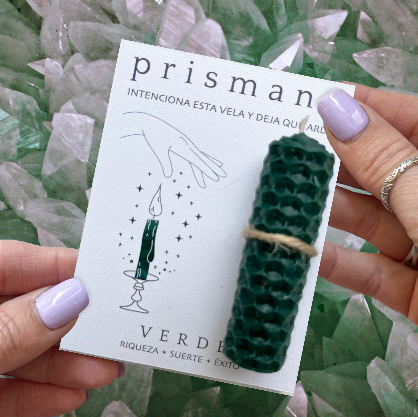 Mini Vela de Intención • Verde