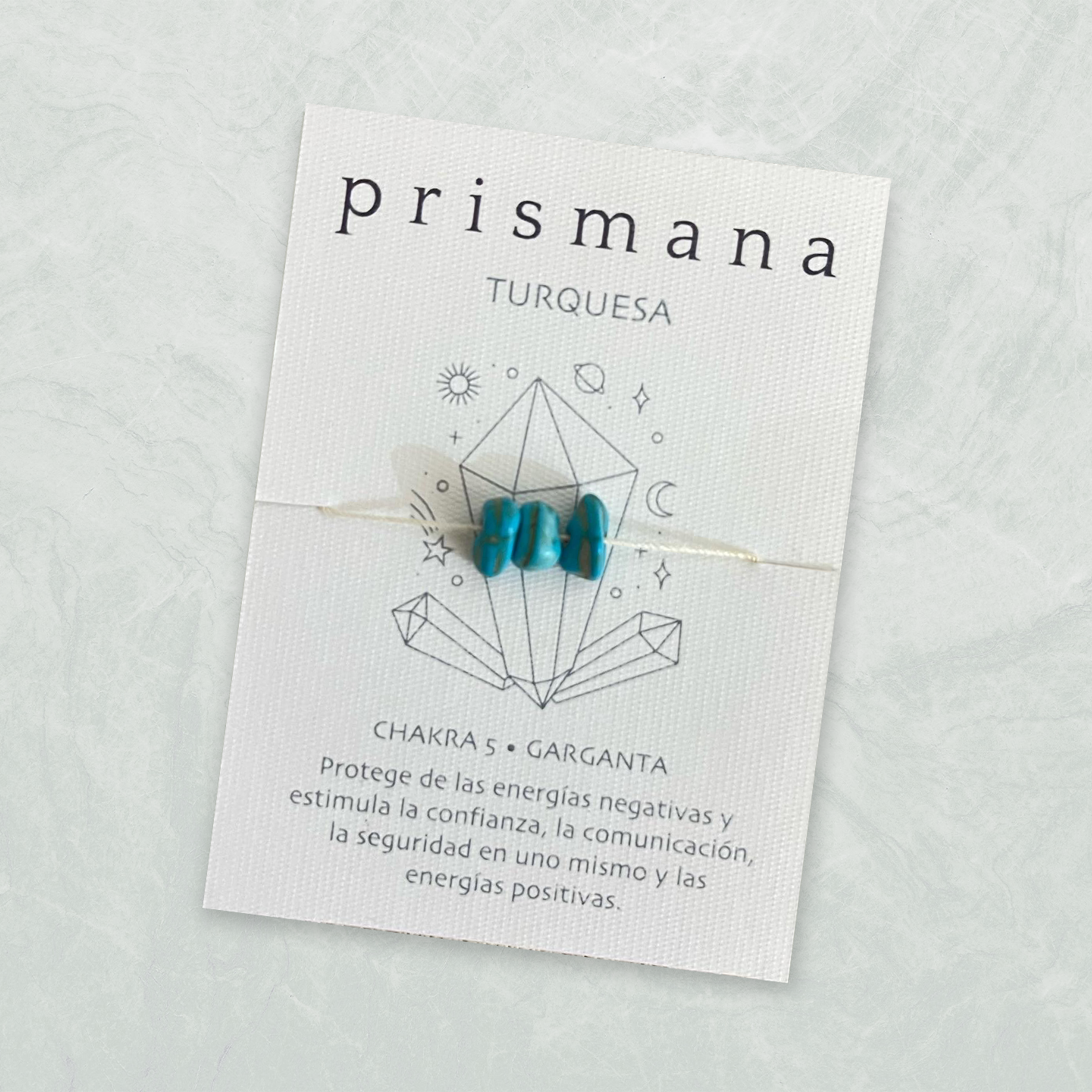 Pulsera Ajustable Turquesa